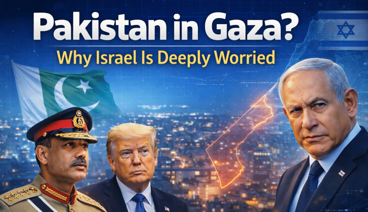 Pakistan army deployment in Gaza
