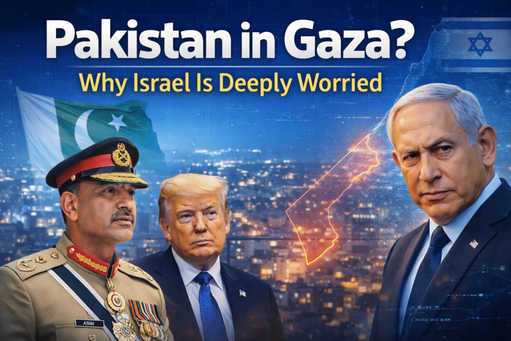 Pakistan army deployment in Gaza security debate