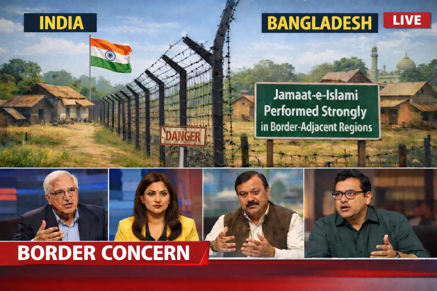Indian media debates border impact of Bangladesh elections 2026