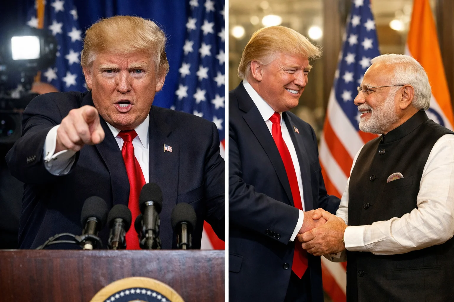 Change in US political tone toward India amid ongoing India Russia oil trade dispute