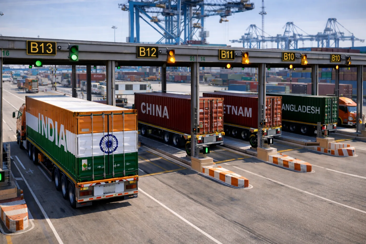 India outperforms China, Vietnam, Bangladesh India US 18 percent tariff agreement giving Indian exporters an edge over China Vietnam and Bangladesh in US ports