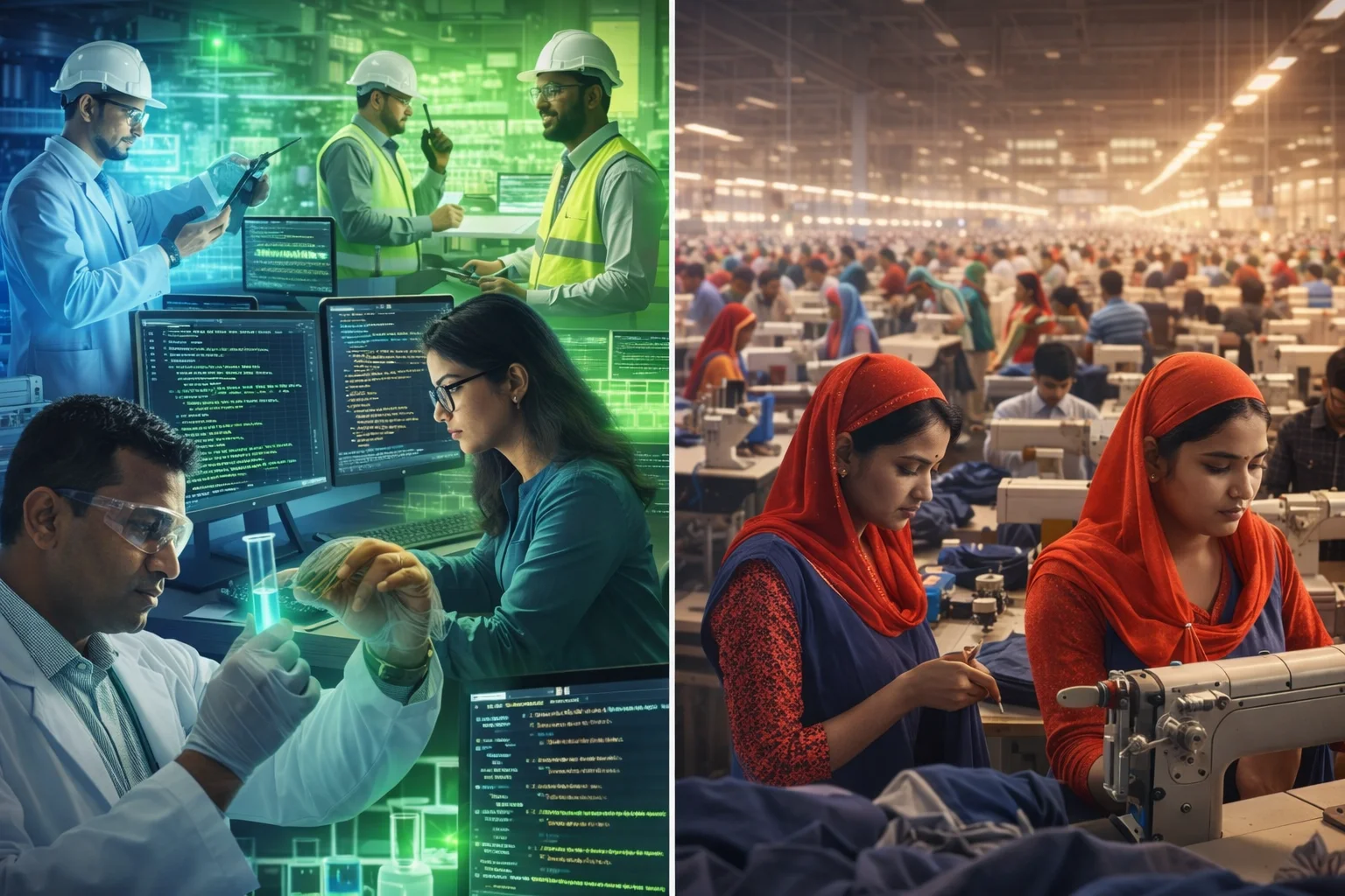 India diversified exports contrasted with Bangladesh textile dependence amid Bangladesh US secret trade deal concerns