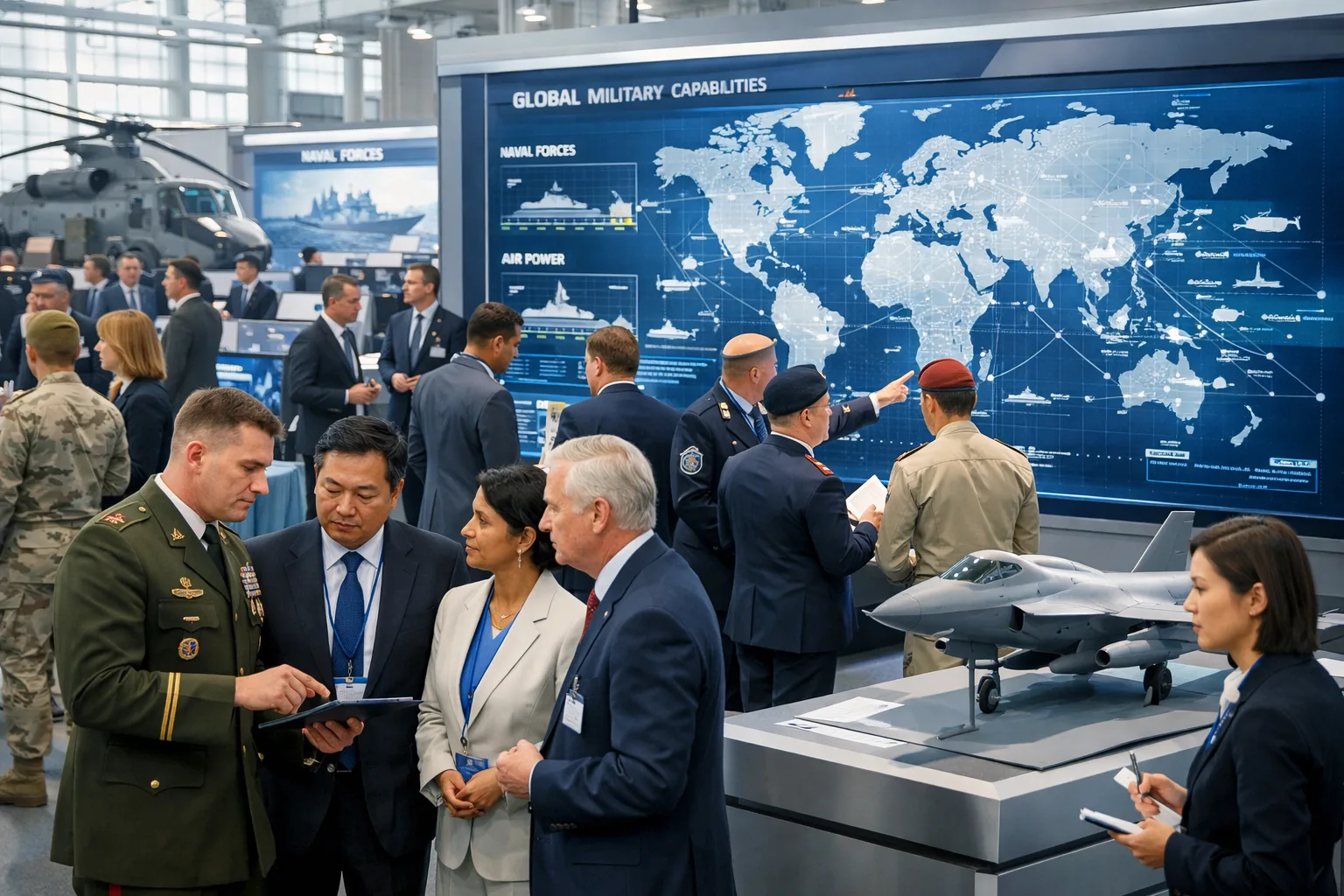 Introduction Why Global Firepower Rankings Matter Defense analysts and diplomats reviewing military capability assessments, illustrating how Global Firepower Index 2026 rankings influence diplomacy and alliances