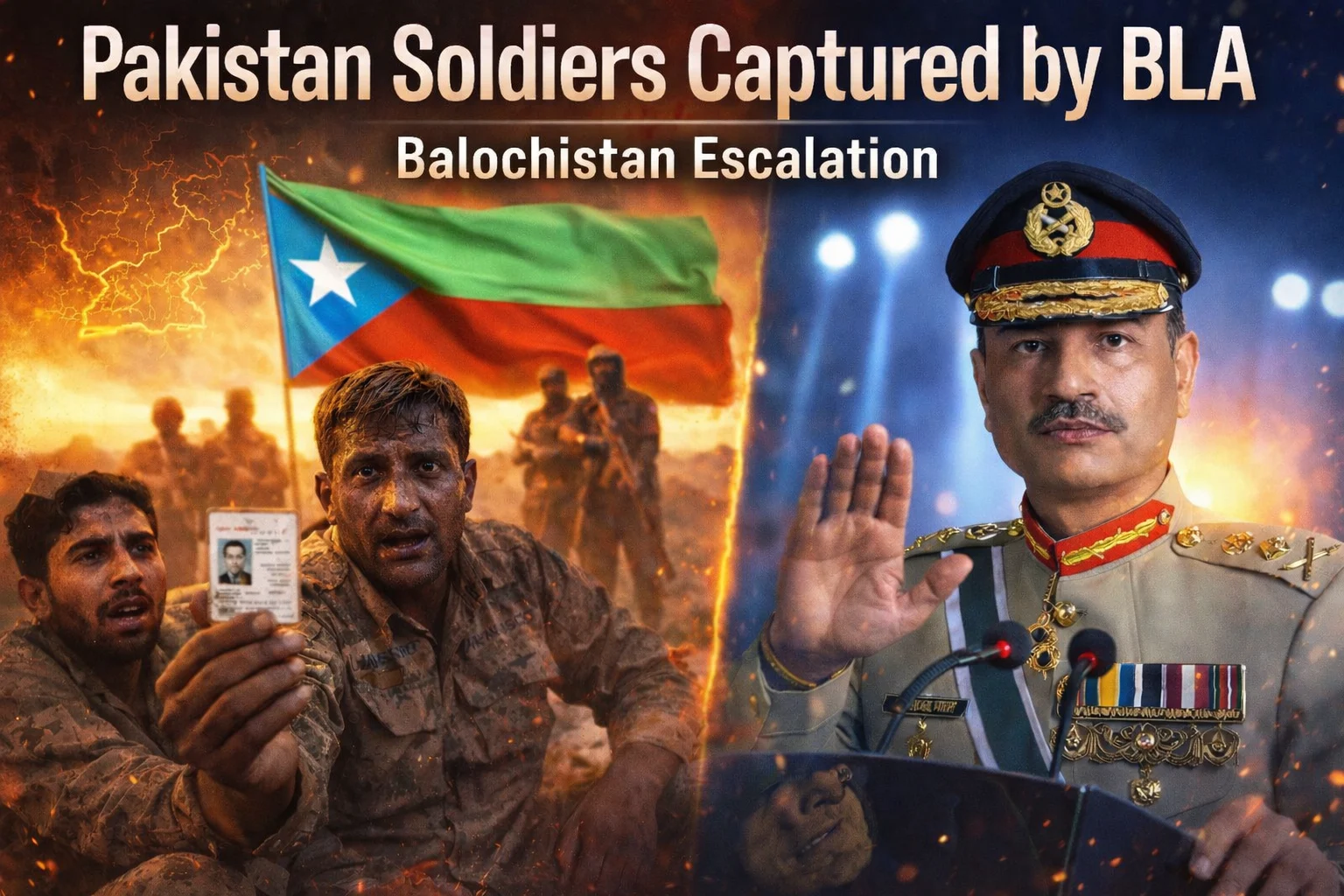 Pakistan soldiers captured by BLA in Balochistan as Asim Munir denies claims amid escalating insurgency crisis