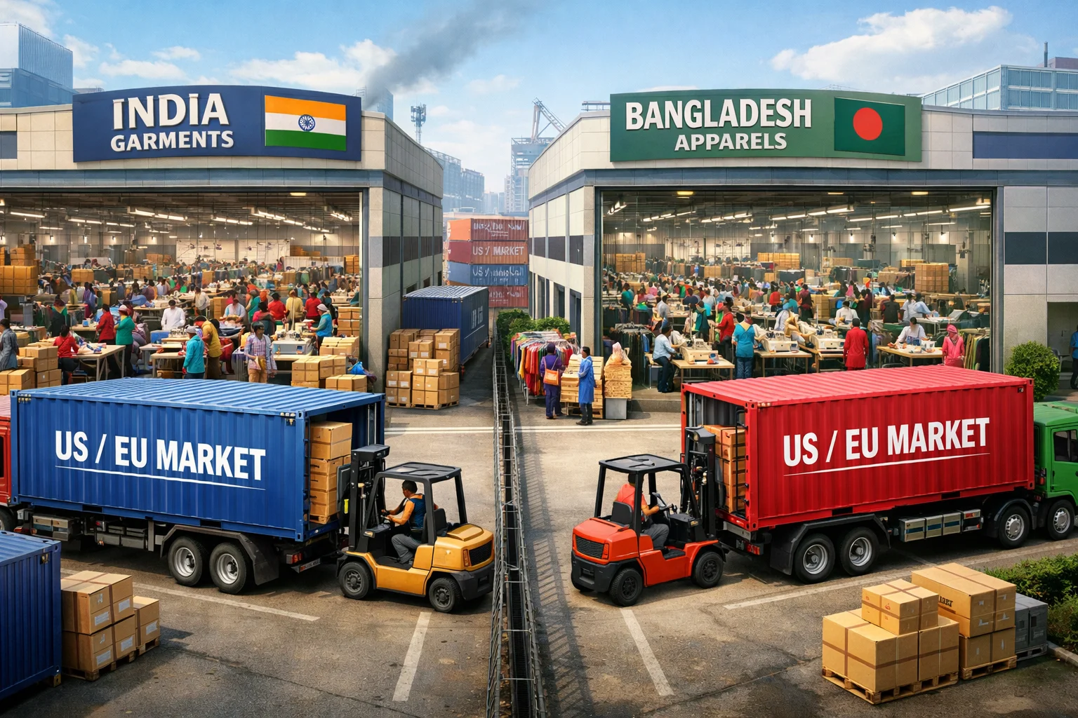 India and Bangladesh textile export competition intensifies after 2026 election shift