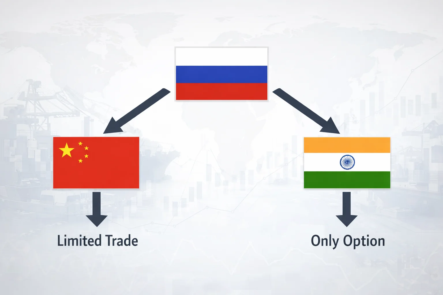 India Russia relations after US deal highlighted as Russia China trade slows while India market remains strategically vital