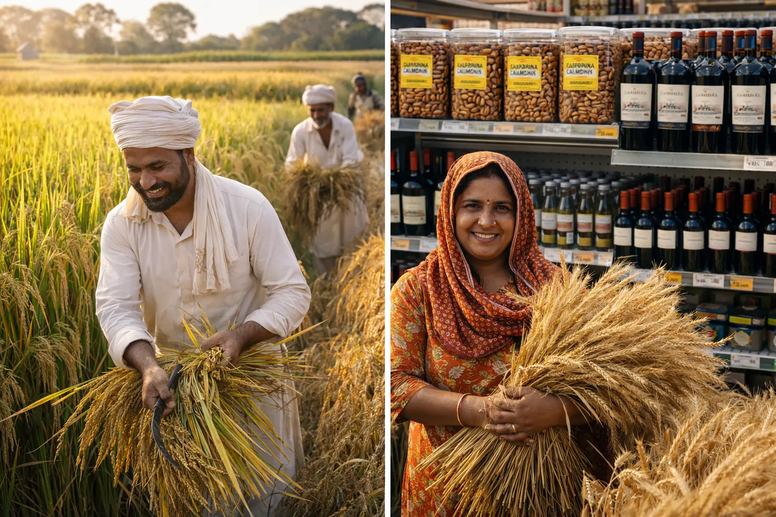 The agriculture question did farmers lose India US 18 percent tariff agreement protecting Indian farmers while allowing limited US agricultural imports