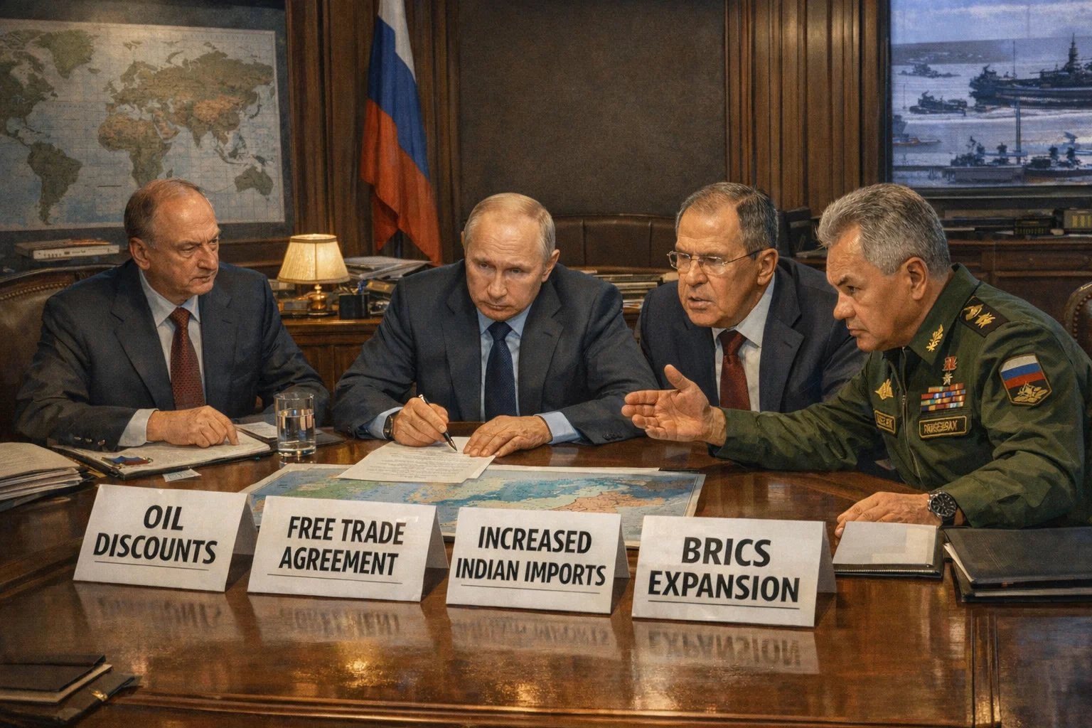 India Russia relations after US deal forces Moscow to consider oil discounts free trade agreement and BRICS expansion strategy