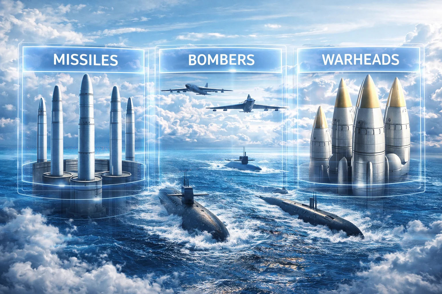 What Exactly Was the New START Treaty Nuclear missiles, submarines, and bombers previously limited under the New START treaty before its expiry in 2026