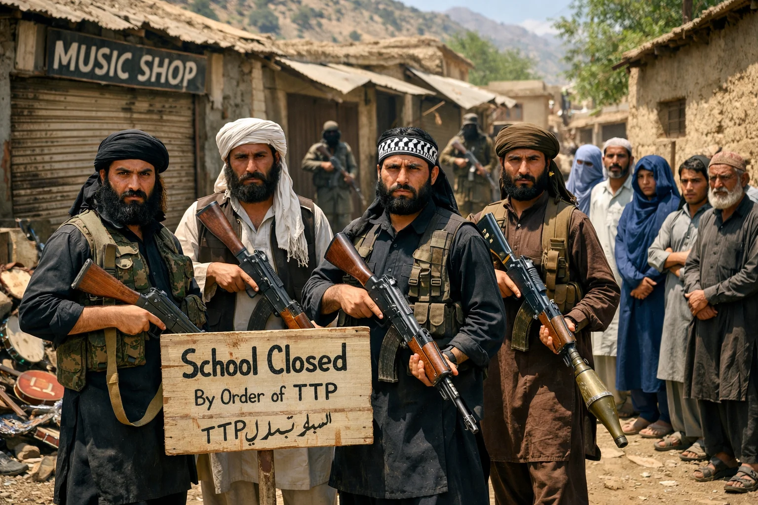 Who Is Tehreek-e-Taliban Pakistan (TTP) Tehreek-e-Taliban (TTP) Pakistan militants enforcing extremist control over civilians in areas affected by the Islamabad mosque blast ideology