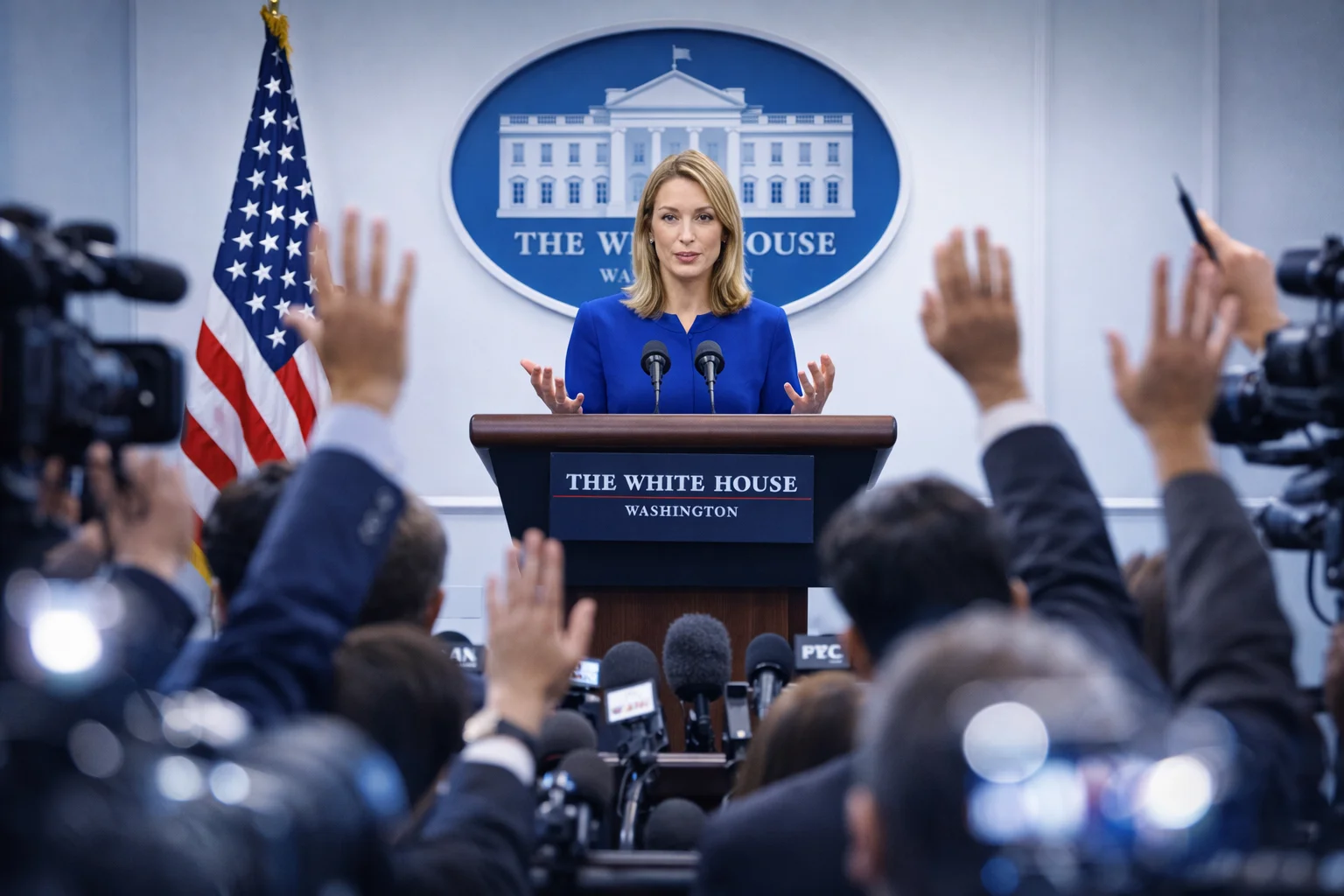 White House press briefing addressing clarification and shifting narrative around India Russia oil trade claims