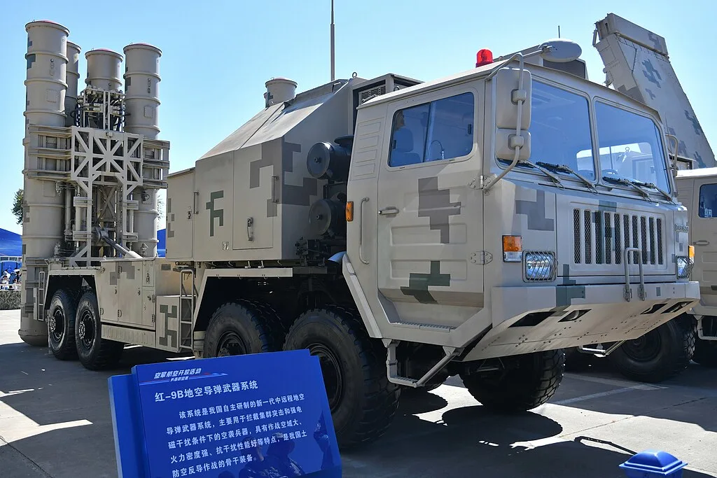 china-hq9b-air-defense-system-pakistan China HQ-9B air defense missile system deployed by Pakistan for long-range air defense.