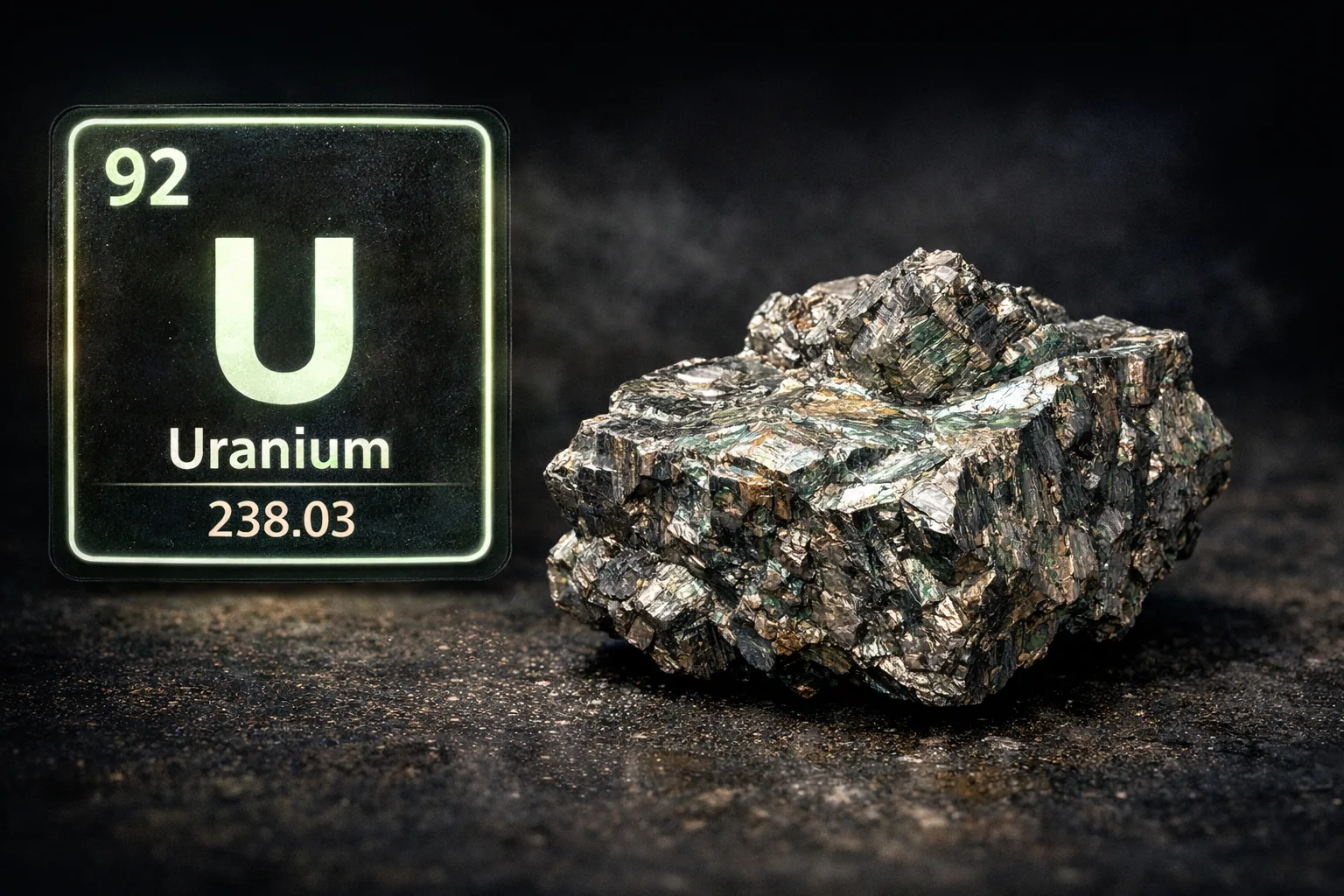 uranium-fuel-india-canada-uranium-deal-2026 Uranium ore used for nuclear energy representing India Canada uranium deal 2026 fuel supply agreement.